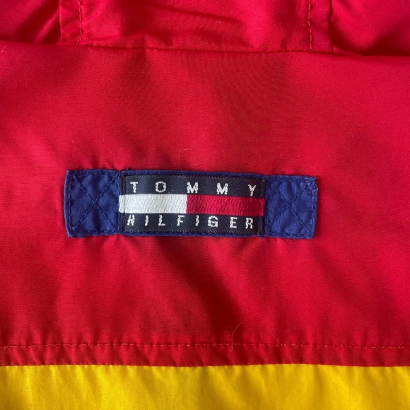 Vintage Tommy Hilfiger Quarter Zip Rainjacket - Picture 3 of 3